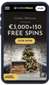 Casino Midas from your smartphone